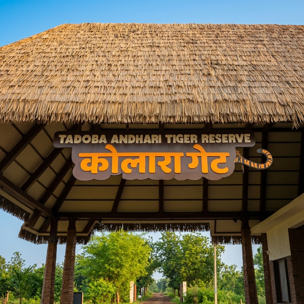 Svasara Jungle Lodge near Kolara Gate Tadoba